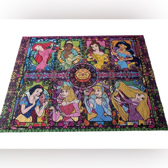 Ceaco Disney Princess Collage 1000 Piece Jigsaw Puzzle Silver Select - Picture 6 of 6